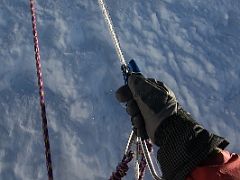 02B I used An Ascender Jumar To Assist In Climbing The Fixed Ropes On The Climb To The Island Peak Summit